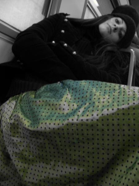 carnaval = drôle de réactions des gens du RER...^^