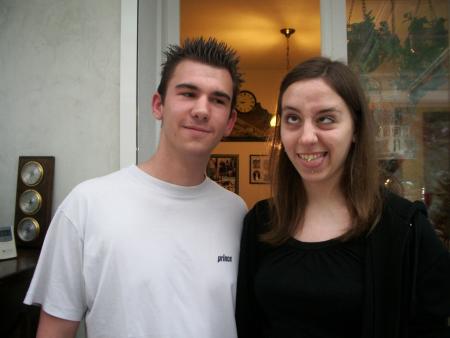 Touille et Marianne sa copineeuuu ( patate ^^ ) cette tête de fouine oh naann ^^