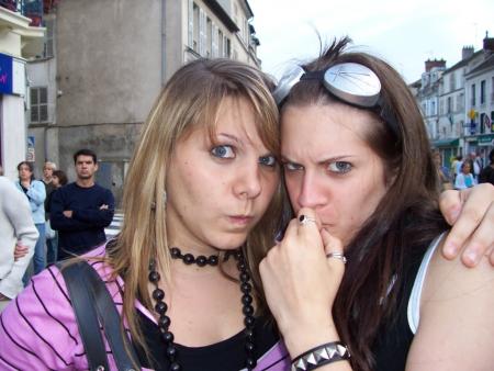 fête de la musique à Fontainebleau  avec ma Dedel, Guillaume et Aurélie sa cop