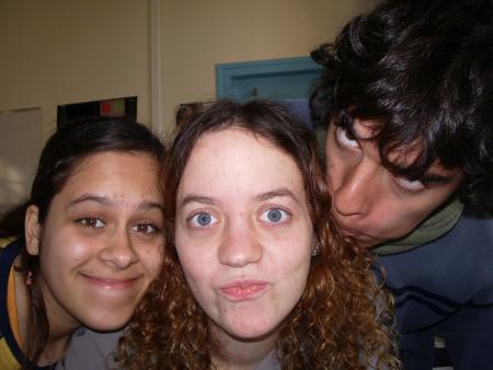 Sandra, Amandine et Tibo