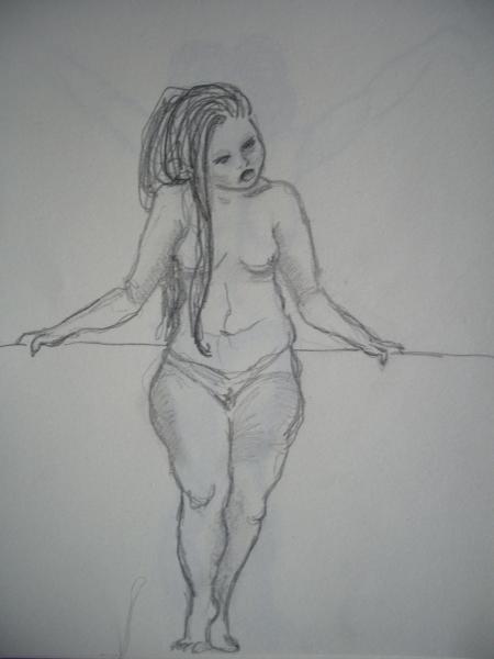 aprés avoir fait un nu en cours, javais encore envie de nu ! ^^